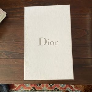 Dior shoe box